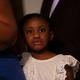 George Floyd’s daughter Gianna Floyd, attends a press conference with her mother Roxie Washington on June 2, 2020, in Minneapolis, Minnesota.